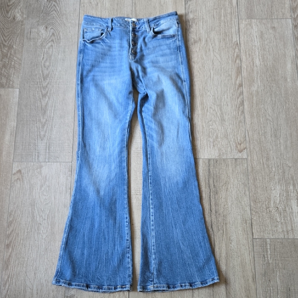 KanCan Mid-rise Stretch Flare Jeans